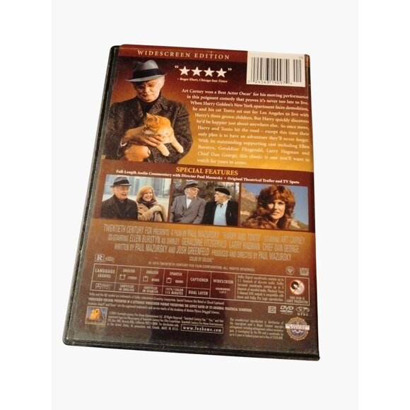 Harry and Tonto DVD 1974 - Picture 2 of 3